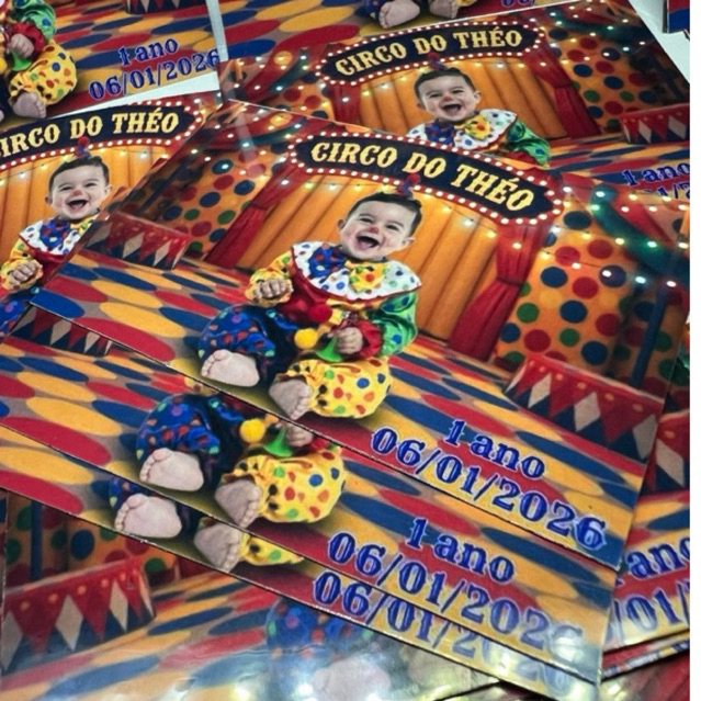 Imã Personalizado com Foto + Tag | Lembrancinha Infantil | Qualquer Tema | Lembrancinha de Aniversári