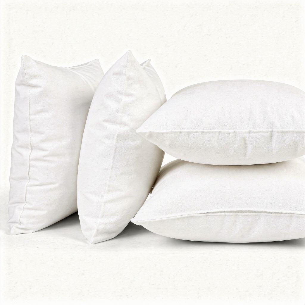 Kit 4 Almofada Sofá Enchimento Almofada Espuma 45cm Travesseiro Pluma de Ganso Almofada Para Cadeira em Oferta na Shopee