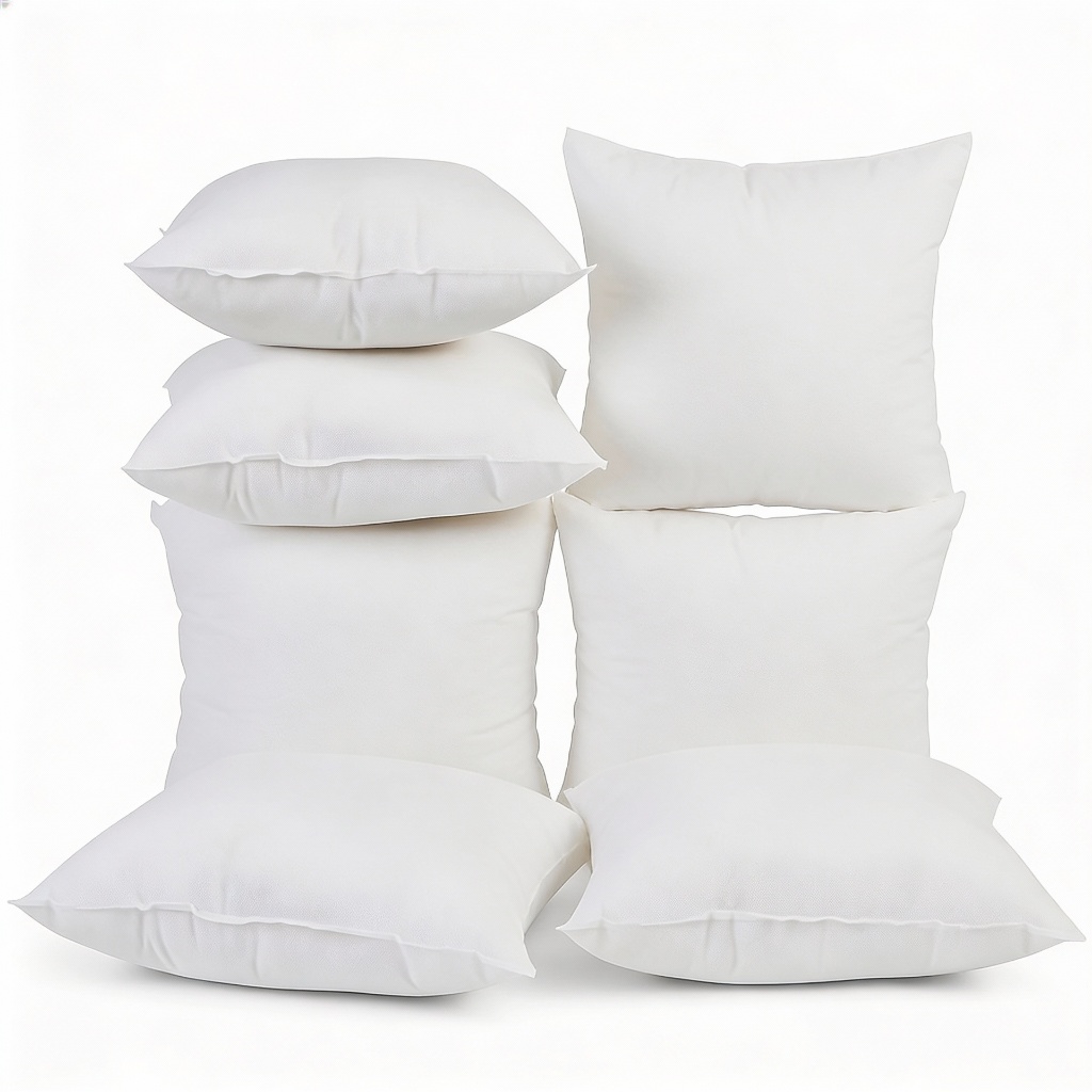 Kit 6 Almofada Sofá Enchimento Almofada Espuma 45cm Travesseiro Pluma de Ganso Almofada Para Cadeira