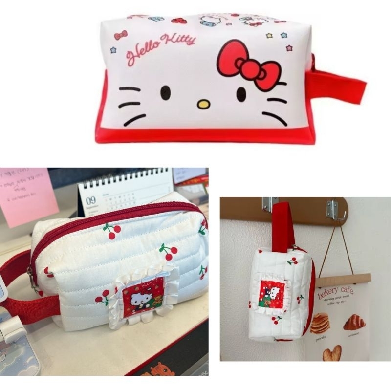 Nécessaire Hello Kitty Para maquiagem e itens do dia a dia em Oferta na Shopee