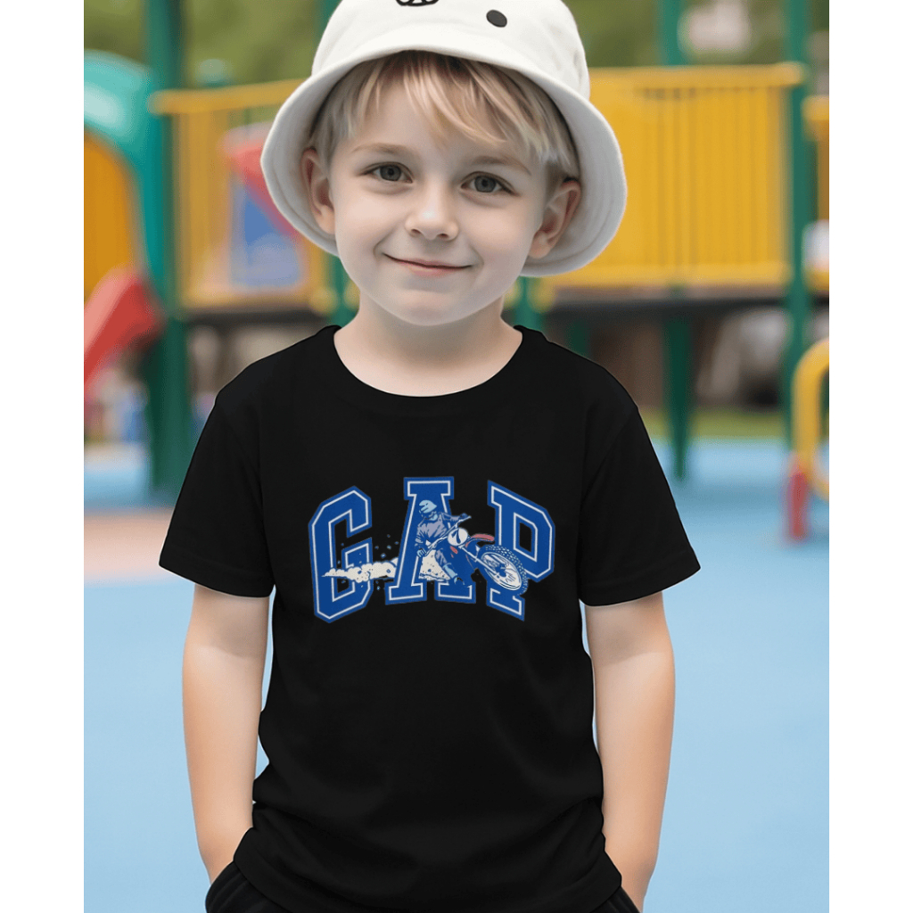 Camiseta Estilosa Moto -  Camiseta Infantil Juvenil Unissex - Camisa Alta Qualidade 100% Algodão -  Camiseta