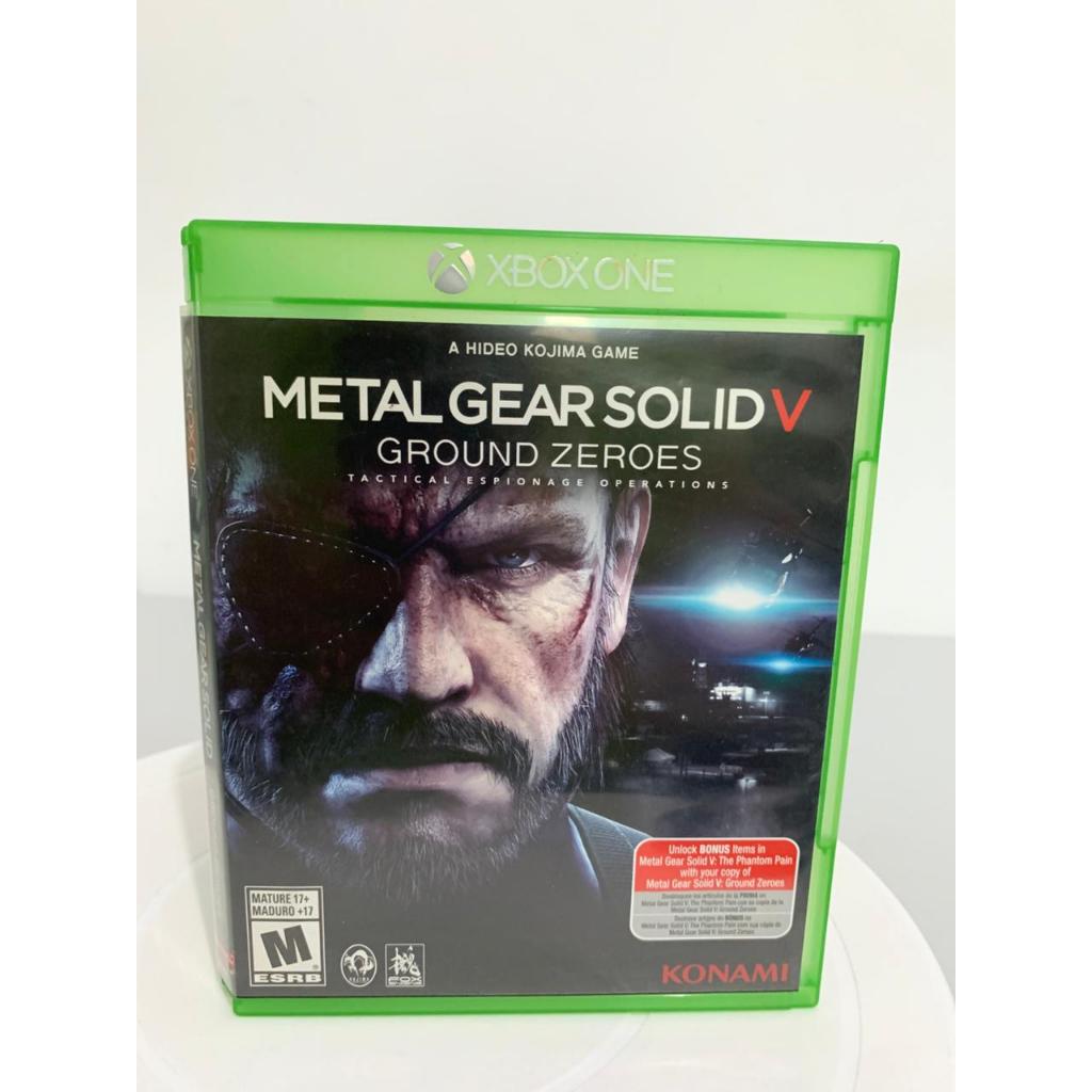 Metal Gear Solid V Ground Zeroes Xbox One/ Xbox Series X Mídia Física Original