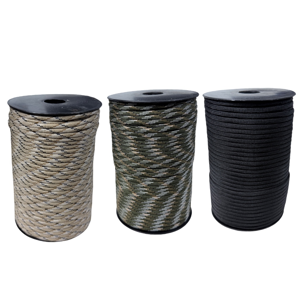 Paracord 95m 550lbs Corda Forte 4mm 250kg Para Sobrevivência