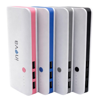 Carregador Powerbank 10000 MAH 3 PORTAS USB INOVA