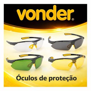 Oculos de Proteção para Segurança do Trabalho EPI modelo Boxer Vonder Visão Tático CA: 42892 em Oferta na Shopee