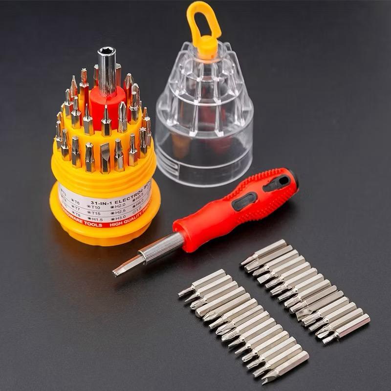 Kit Jogo de Chaves  31 Cabeças Precisão Fenda Torx Philips Conserto Celular Tablet Notebook em Oferta na Shopee