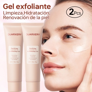 QUARXERY Esfoliante Facial , Esfoliante Corporal, Limpieza Profunda de Poros para Piel Grasa, Seca y Mixta em Oferta na Shopee