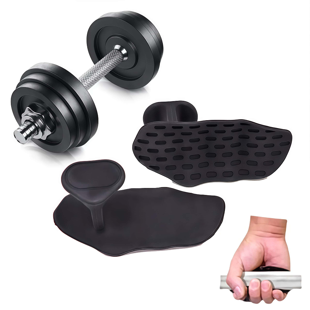 Luva de Academia Para levantamento de Peso Grip Mãos Protetor de Pegada Treino Cross Fit Musculação