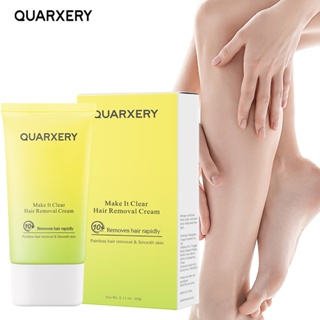 QUARXERY Creme Depilatório Corporal  Suave Depilação para Corpo Pernas Axilas Virilhas em Oferta na Shopee