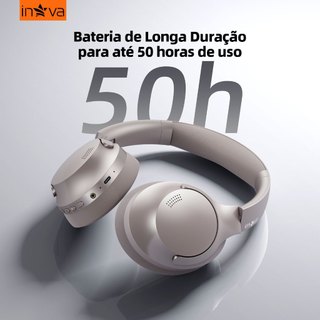 INOVA Fone de Ouvido KV-785 Com Fio Som Estéreo Confortável Ideal para Celular e Notebook
