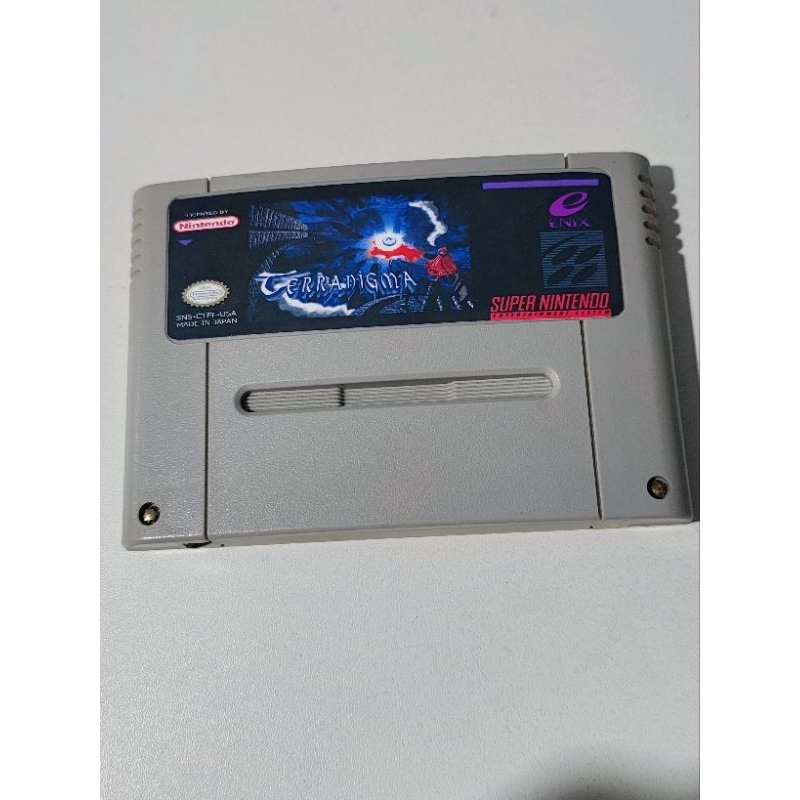 Cartucho original Reprogramado Super Famicon / Super Nintendo - Terranigma em português