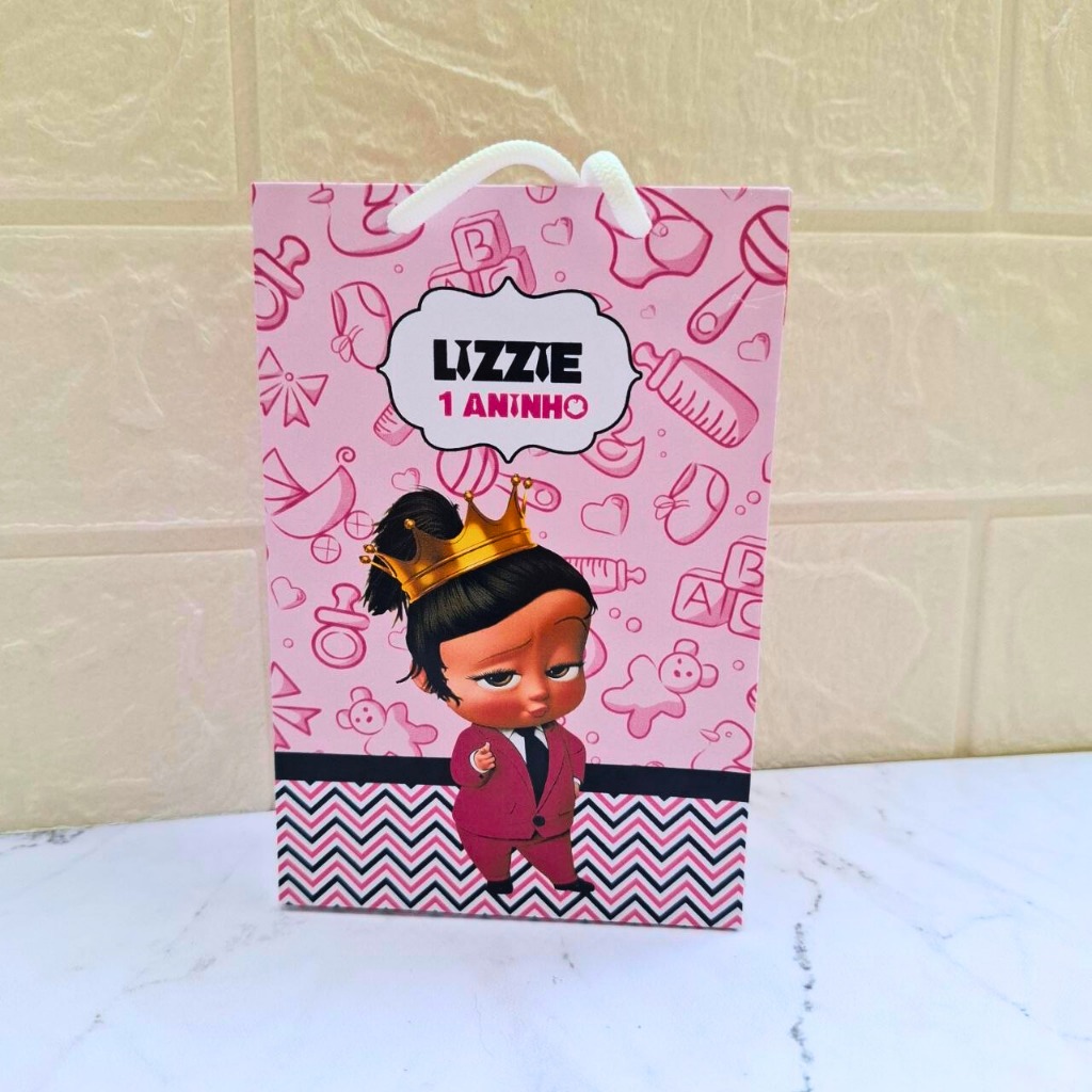 Sacolinha Surpresa P Poderosa Chefinha PEGUE E MONTE Personalizada Lembrancinha Festa Infantil