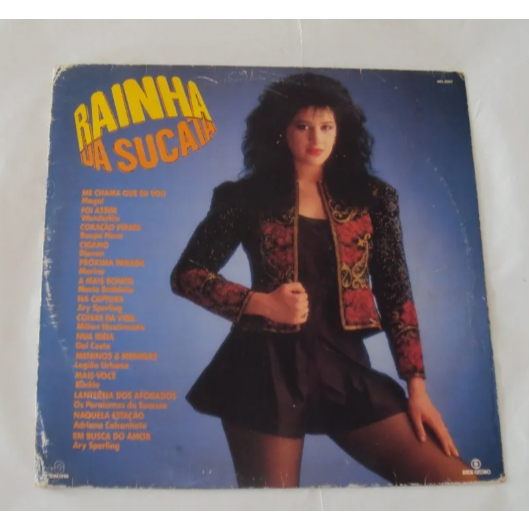 LP Trilha Sonora Da Novela Rainha Da Sucata - Nacional - Usado