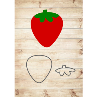 cortador morango 5cm em Oferta na Shopee