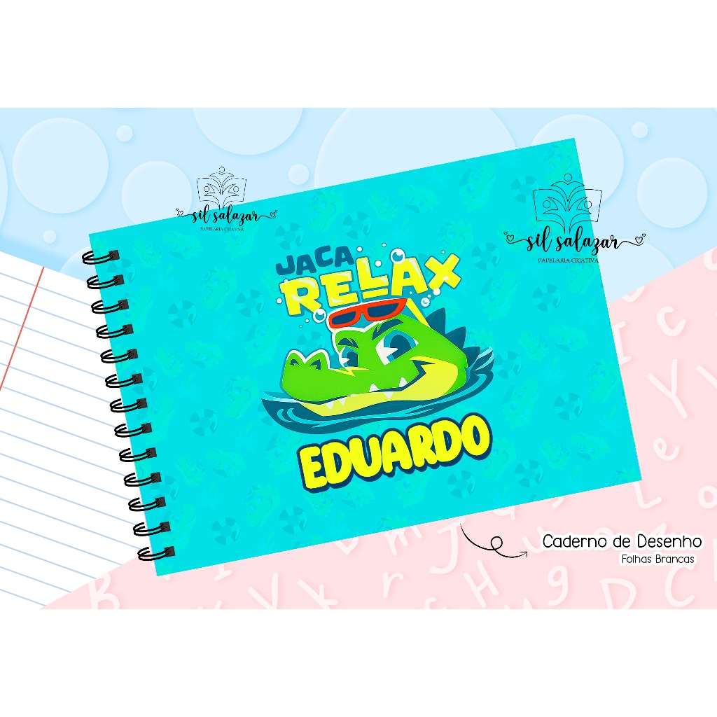 Caderno de desenho - Jaca Relax Puket