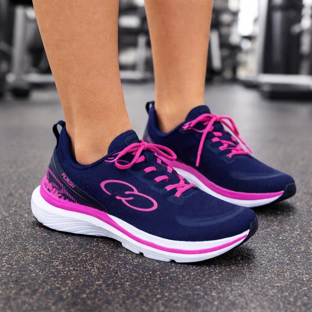 Tênis Esportivo Feminino Caminhada Treino Envio Imediato