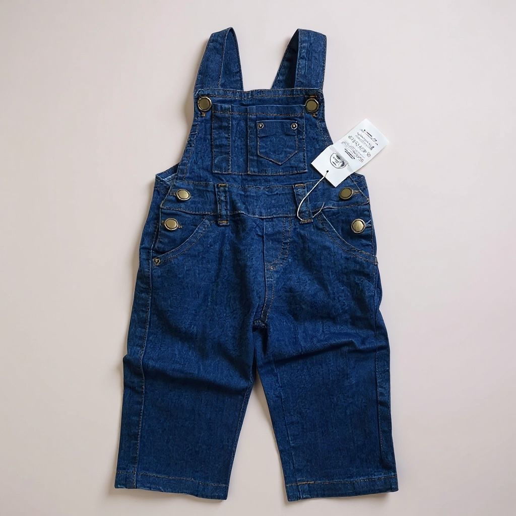 JARDINEIRA JEANS DE CALÇA UNISEXX