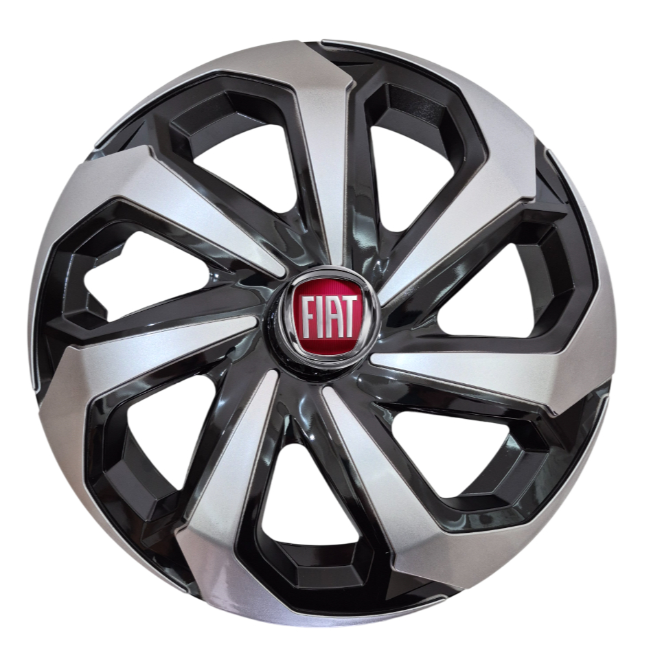 Jogo 4 Calotas Aro 13/14/15 Fiat Gm Ford e Vw COMPATÍVEL COM TODOS OS MODELOS DE CARRO em Oferta na Shopee