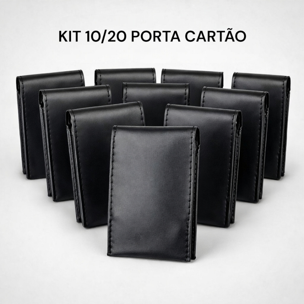 10/20 Kit Carteira Pequena Ideal Para Lembrancinha Presente Mimo Couro Sintético Masculino Feminino em Oferta na Shopee