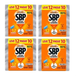BOX c/4 REPELENTE PASTILHA ELÉTRICO SBP NOITES TRANQUILAS PACOTE LEVE 12 PAGUE 10 UNI em Oferta na Shopee