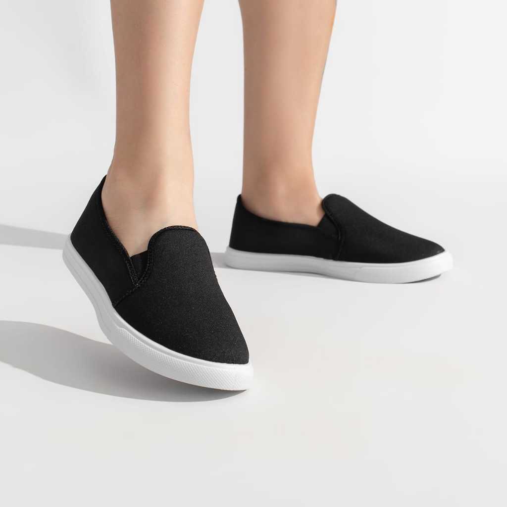 SAPATILHA FEMININA SLIP ON CALCE FÁCIL CASUAL DIA A DIA em Oferta na Shopee