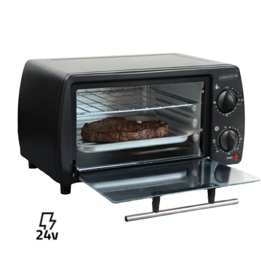 Forno Elétrico Automotivo 24v 300w 10L Climatizar - Caminhão Camping Motorhome