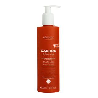 Creme Ativador Cachos Ondulados E Cacheados Arvensis 300ml em Oferta na Shopee