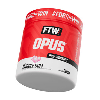 Pré Treino Opus Pote 300g Pre-Workout Com Cafeina - FTW