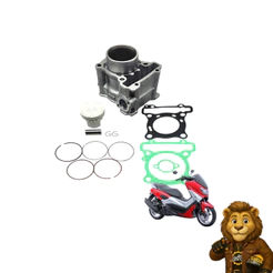 KIT MOTOR YAMAHA NMAX 160 16-22 CILINDRO PISTAO E ANEIS