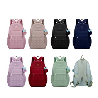 Mochila Feminina Escolar Casual Grande – Várias Cores em Oferta na Shopee
