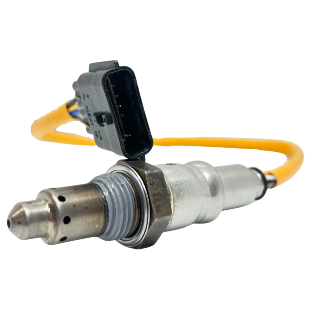 SONDA LAMBDA COM CONECTOR 5 VIAS (5 FIOS) CAPA LARANJA RENAULT LOGAN SANDERO KWID 1.0 12V 2017 2018 2019 2020 2021 20...