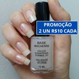 2Un. Base Bomba Fortalecedora de Unhas Macaense em Oferta na Shopee