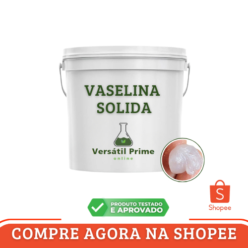 Vaselina Sólida Grau Cosmético - Sem Cheiro Branca em Oferta na Shopee