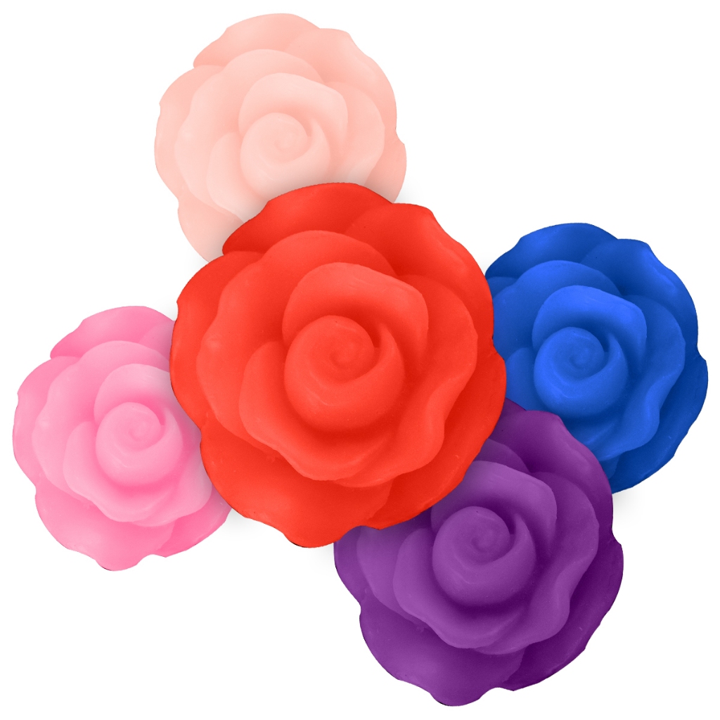 Sabonete SOLTOS em Formato de Rosas Perfumadas Coloridos Para Decoração, Casamento, Mimo Cliente em Oferta na Shopee