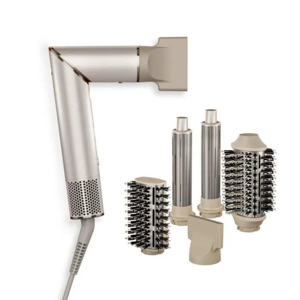 Secador de Cabelo Dobrável 4 em 1 Ion 1450w com Escova Oval Raquete Concentrador Cacheadores Philco