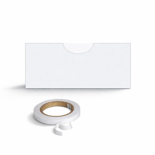 Kit Porta Etiqueta Preço 6x3 Fita Dupla Face Gôndola em Oferta na Shopee