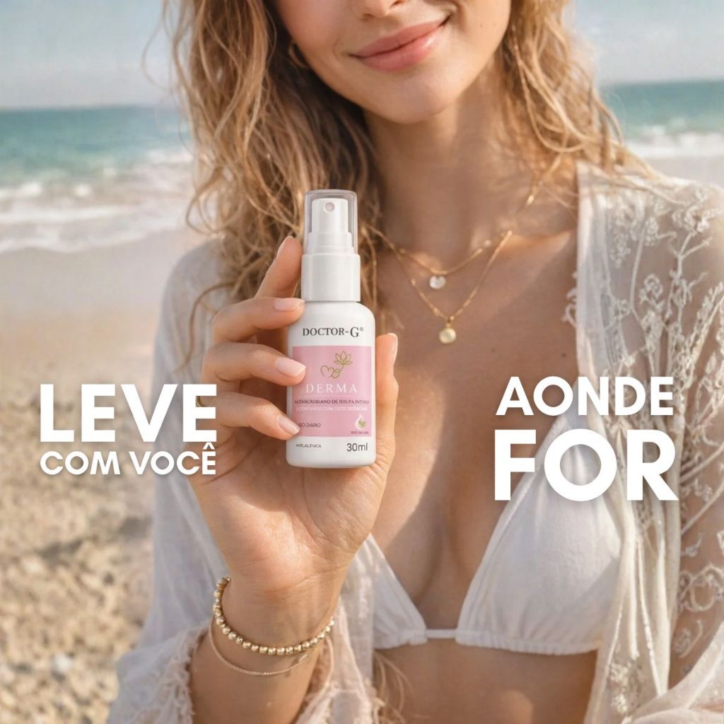 Antisséptico de Roupas intimas moderma spray 30ml