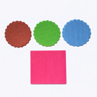 Marcador de Textura em Listras 3 em 1 para Pasta Americana - 7x7cm em Oferta na Shopee