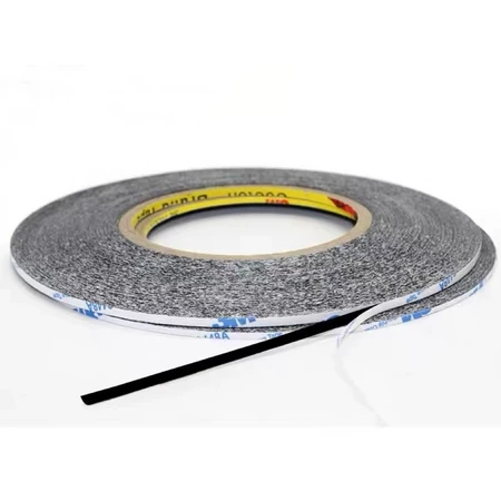 Fita Adesiva Dupla Face Para Celular, Tela De Toque LCD, Preto, 3MM, 50 Metros, Nova Marca Adesivo em Oferta na Shopee