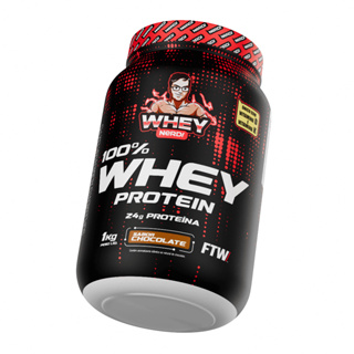 100% Whey Whey Nerd Sabor Pote 1kg - Proteína Concentrada - Sabores em Oferta na Shopee