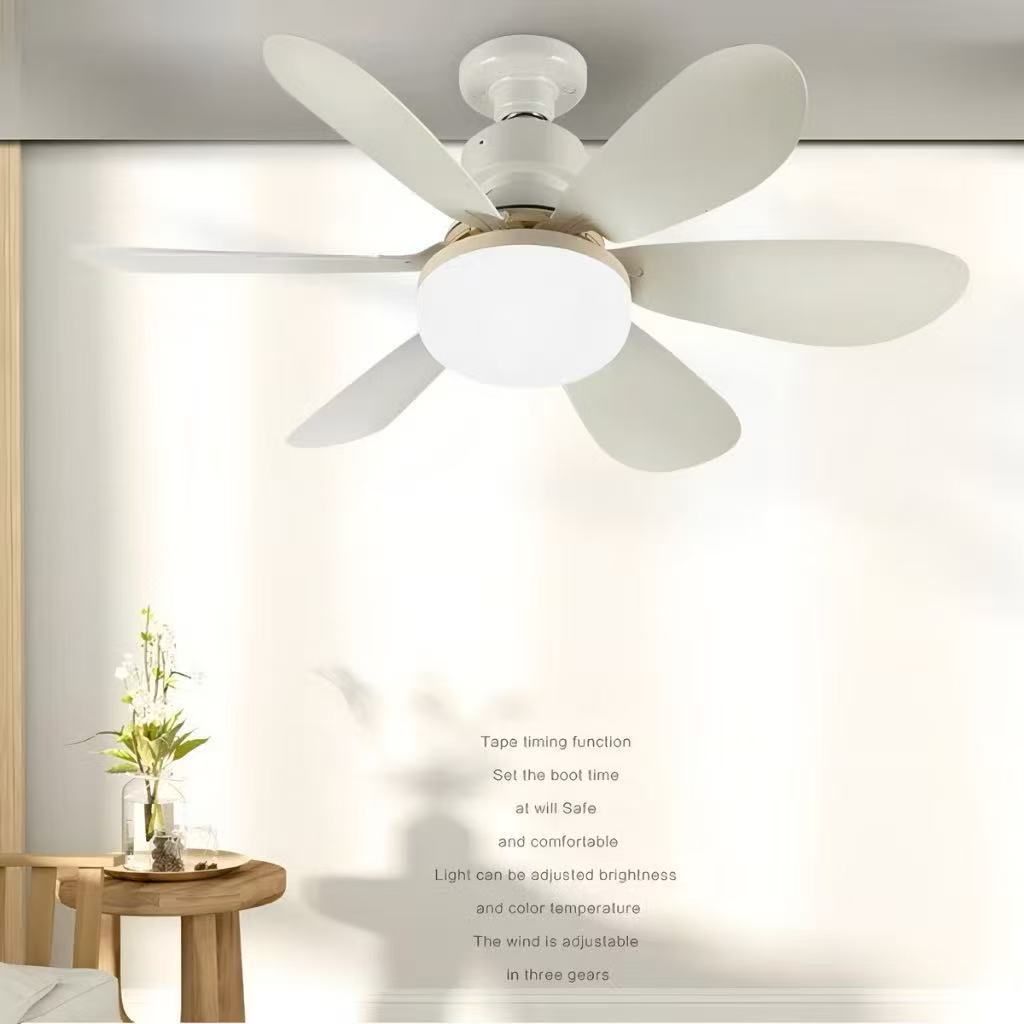 Imagem 60W 6 Hélices Ventilador De Tetot Ponente Controle Remoto Lcg led Envio imediato