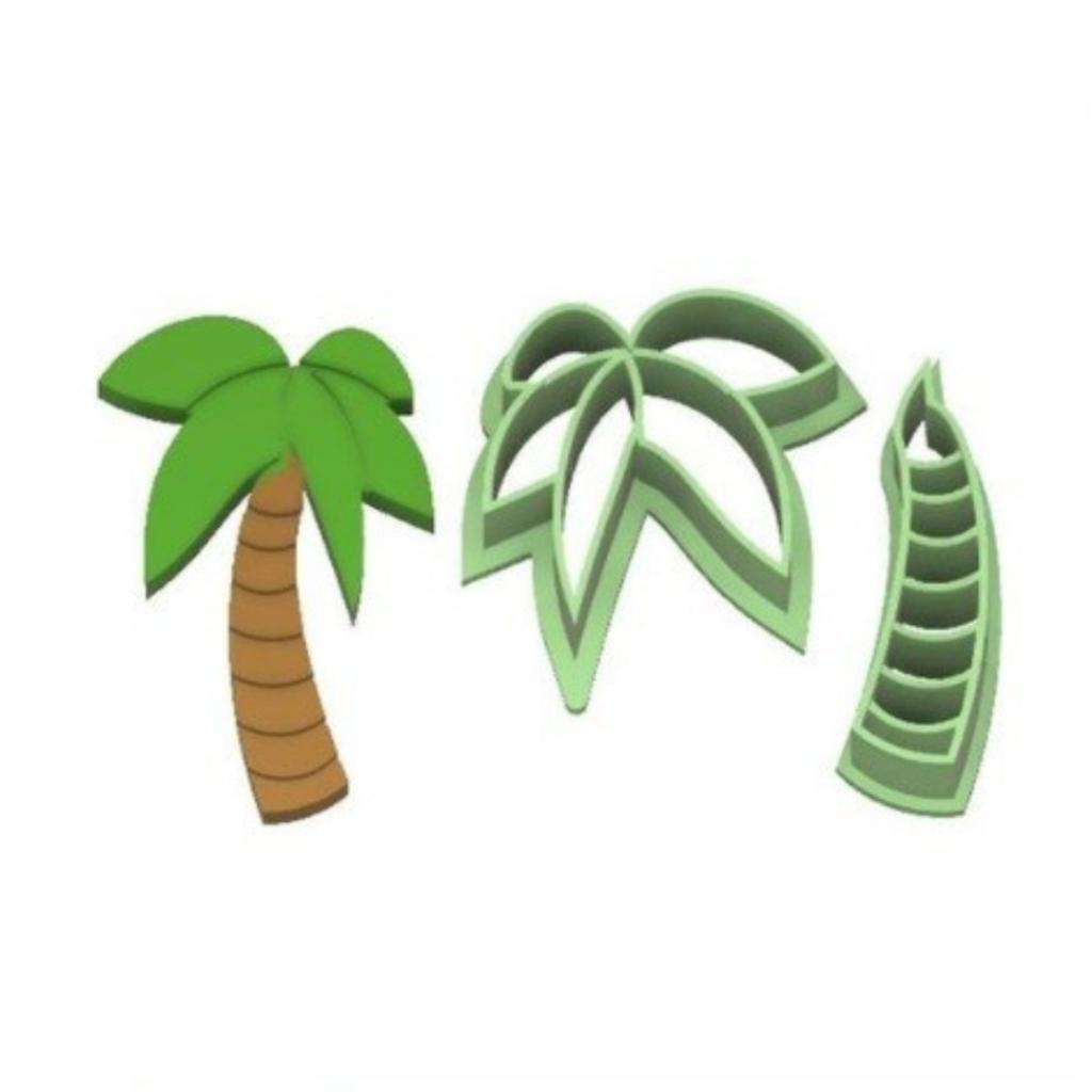 Cortador Coqueiro para Pasta Americana -  5cm em Oferta na Shopee