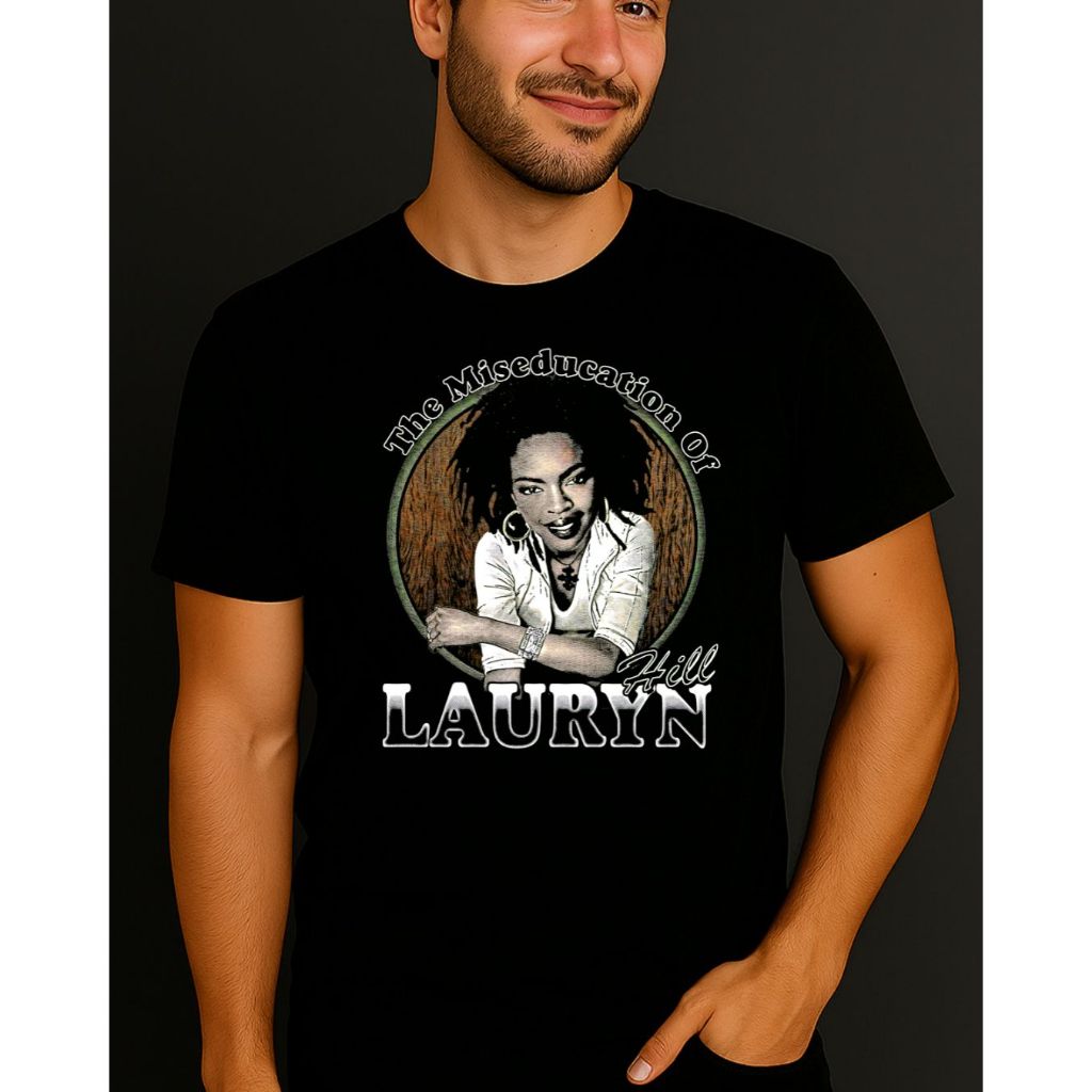 Camiseta Lauryn Hill The Miseducation of Lauryn Hill Unissex 100% Algodão