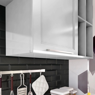 Protetor Saia De Porta Armário/Gaveta Aluminio 18mm - ENVIO FULL em Oferta na Shopee