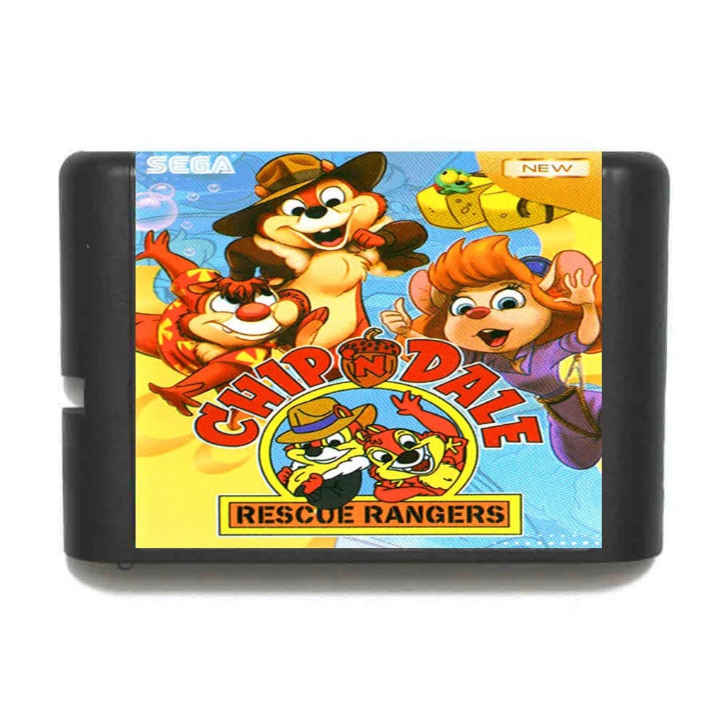 Chip 'n Dale Tico E Teco Em Portugues Mega Drive Genesis