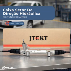 Caixa Direção Hidráulica Original Fiat Uno Palio Grand Siena Fiorino Jtekt Koyo Novo