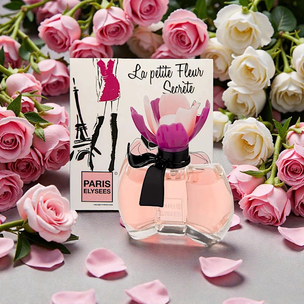Perfume La Petite Fleur Secrète Paris Elysees Eau de Toilette 100ml – Feminino, Floral Frutado e Delicado
