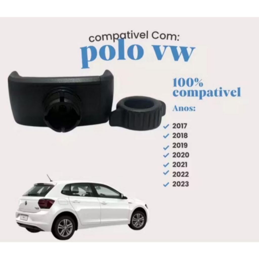 Suporte celular UP polo Virtus Voyage Saveiro T-cross Gol vw