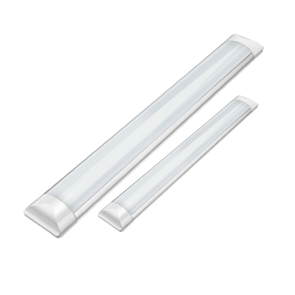 Kit 2 Luminaria slim Led 40w 1M Linear com calha sobrepor em Oferta na Shopee