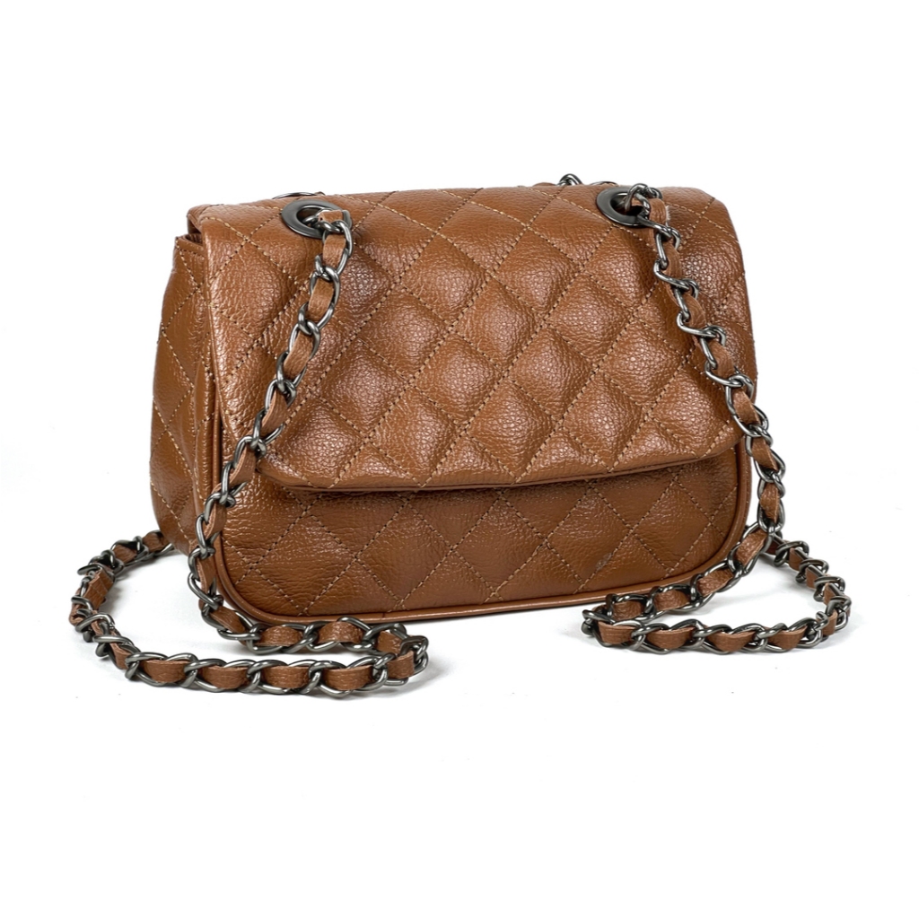 Bolsa Tote Couro Legítimo Feminina Com Alça Trançada Matelassê Social Elegante em Oferta na Shopee